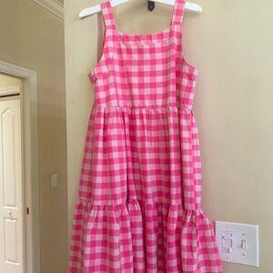 Thereabouts Plaid Pink Dress